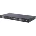 Switch niezarządzalny Intellinet 24x 10/100/1000 Mbps PoE+ 370W + 2x SFP Rack 19" LCD