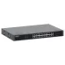 Switch niezarządzalny Intellinet 24x 10/100/1000 Mbps PoE+ 370W + 2x SFP, Rack 19"