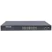 Switch zarządzalny Intellinet 16x 10/100/1000 Mbps PoE+ 374W + 2x slot SFP Rack 19"