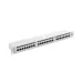 Patch panel Lanberg PPS5-1024-S 24 port 1U kat.5e ekranowany szary