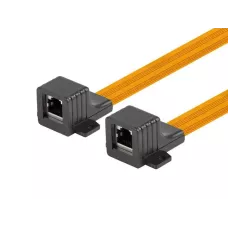 Adapter Lanberg złączka sieciowa przelotka okienna RJ45 kat.5E 23cm