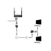 Adapter Lanberg złączka sieciowa spliter RJ-45 - RJ-45 X2 ekranowany