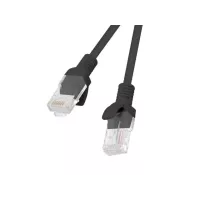 Patchcord Lanberg UTP kat.5e 1,5m czarny 10-Pack