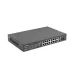 Switch niezarządzalny Lanberg 16x 100Mb PoE+/2x Combo Rack 19" Gigabit Ethernet 150W