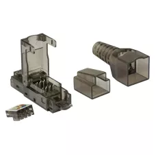 Wtyk RJ45 kat.6A UTP LogiLink MP0045 pozłacane styki 3µ, beznarzędziowy