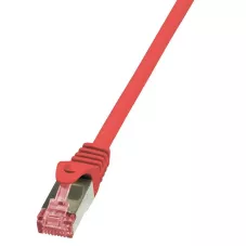 Patchcord LogiLink CQ2024S CAT.6 S/FTP 0,50m, czerwony