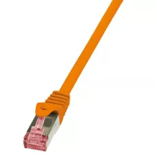 Patchcord LogiLink CQ2038S CAT.6 S/FTP 1m, pomarańczowy