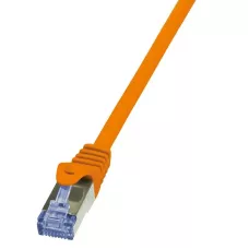 Patchcord LogiLink CQ3098S Cat.6A S/FTP 10m pomarańczowy