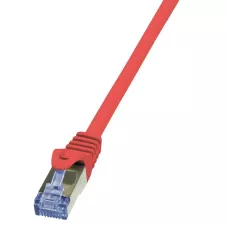 Patchcord LogiLink CQ3094S Cat.6A S/FTP 10m czerwony