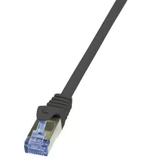 Patchcord LogiLink CQ3093S Cat.6A S/FTP 10m czarny