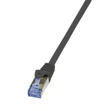 Patchcord LogiLink CQ4093S Cat.6A/7 600 MHz S/FTP PIMF 10,0m czarny