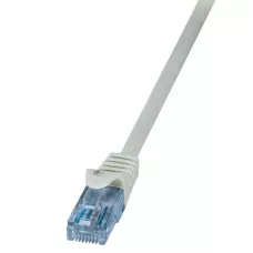 Patchcord LogiLink CP3022U Cat.6A U/UTP 0,50m szary