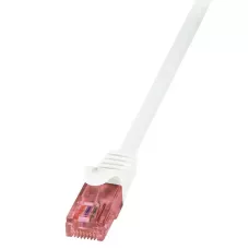 Patchcord LogiLink CQ2041U CAT.6 U/UTP 1,5m, biały