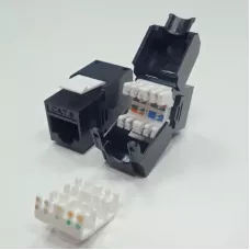 Moduł keystone Jack RJ45 kat. 6 UTP, beznarzędziowy Netrack