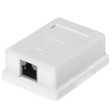 Gniazdo kompletne natynkowe 1 x RJ45 8p8c FTP kat. 6 LSA Netrack