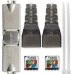 Wtyk QOLTEC RJ45 beznarzędziowy STP | CAT6A | JACK PIN | T568B | T568A