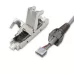 Wtyk QOLTEC RJ45 beznarzędziowy STP | CAT6A | JACK PIN | T568B | T568A