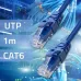 Kabel Patchcord Qoltec UTP | CAT6 | 2 x RJ-45 | 1m