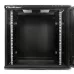 Szafa RACK Qoltec 19" | 12U | 600x635x450 | Perforowane drzwi | Wisząca