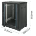 Szafa RACK Qoltec 19" | 15U | 600 x 600 x 855 | Stalowa obudowa