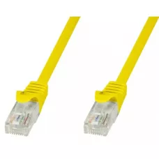 PatchCord Techly Cat.5e UTP CCA 3m żółty