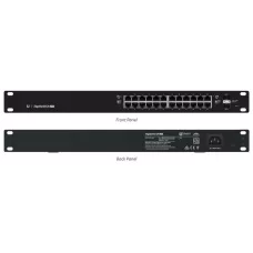 Switch zarządzalny UBIQUITI EdgeSwitch 24x100/1000 2xSFP PoE+ 250W