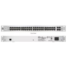 Switch zarządzalny UBIQUITI UniFiSwitch 48x100/1000 2xSFP 2xSFP+ PoE+