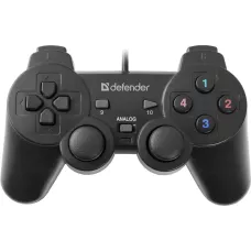 Gamepad przewodowy Defender OMEGA, efekt wibracji, USB