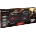 Klawiatura przewodowa Defender DOOM KEEPER GK-100DL podświetlana gaming+gra Star Conflict