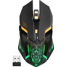 Mysz bezprzewodowa Defender TRIGGER GM-934 optyczna 3200dpi czarna LED AKUMULATOR 6 przycisków Gaming