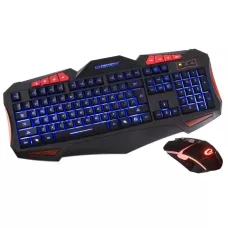 Zestaw przewodowy klawiatura + mysz Esperanza "Shelter" Gaming USB czarny