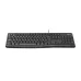 Klawiatura przewodowa Logitech K120 Czarna