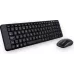 Zestaw bezprzewodowy klawiatura + mysz Logitech MK220 czarny