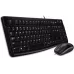 Zestaw przewodowy klawiatura + mysz Logitech Desktop MK120 USB czarny