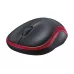 Mysz bezprzewodowa Logitech M185 optyczna czarno-czerwona