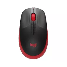 Mysz bezprzewodowa Logitech M190 optyczna czerwona