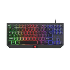 Klawiatura przewodowa Fury Hurricane TKL Gaming podświetlana czarna