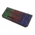 Klawiatura przewodowa Fury Hurricane TKL Gaming podświetlana czarna