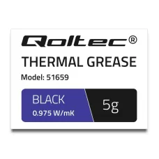 Klej termoprzewodzący Qoltec 0.975 1 / 2-K | 5g | Biały