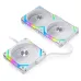 Wentylator Lian Li UNI FAN SL120 V2 RGB PWM 120mm biały Triple Pack incl. Controller