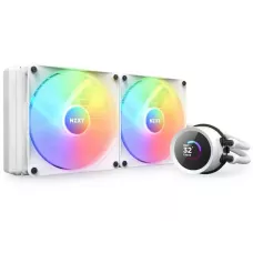 Chłodzenie wodne NZXT Kraken 280 RGB LCD białe