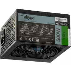 Zasilacz ATX 500W Akyga Pro AK-P3-500 Fan12cm P8 5xSATA 2xPCI-E